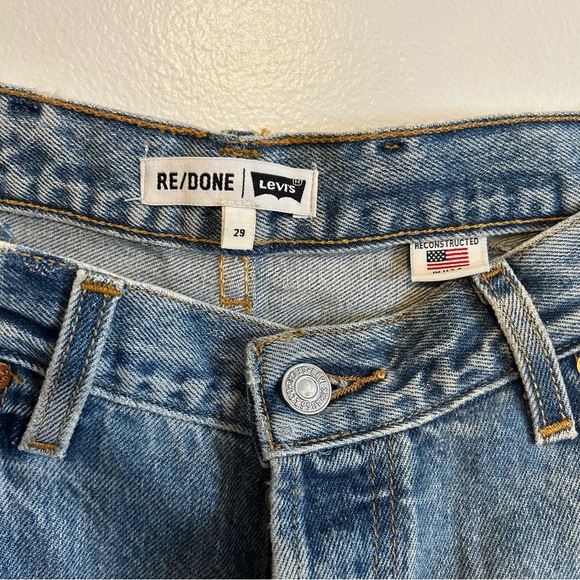 Re/Done • Levi’s Skinny Fit Distressed Jeans - Picture 3 of 7